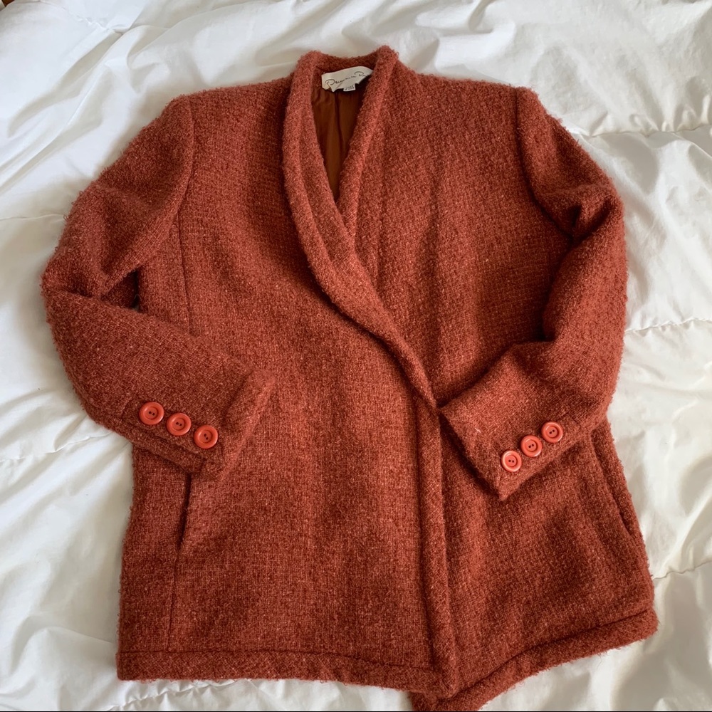 Vintage Oscar De La Renta Tweed Jacket - Picture 3 of 5